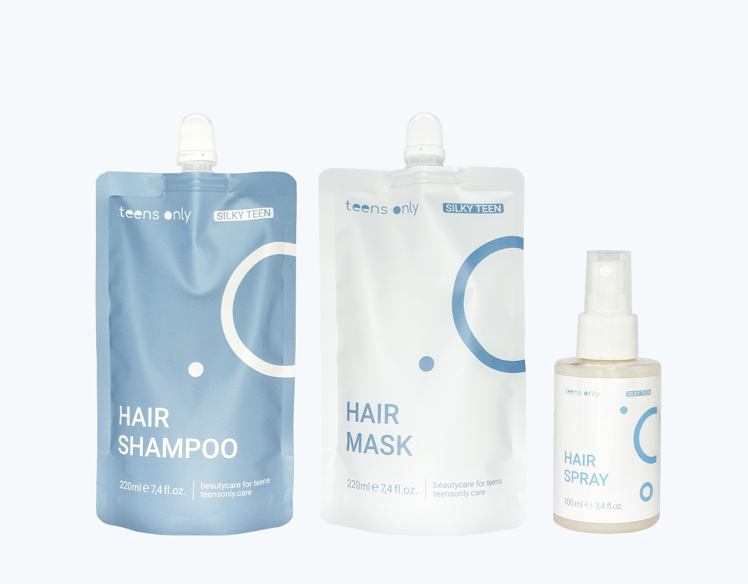 Набір догляду SILKY TEEN, для всіх типів волосся для підлітків