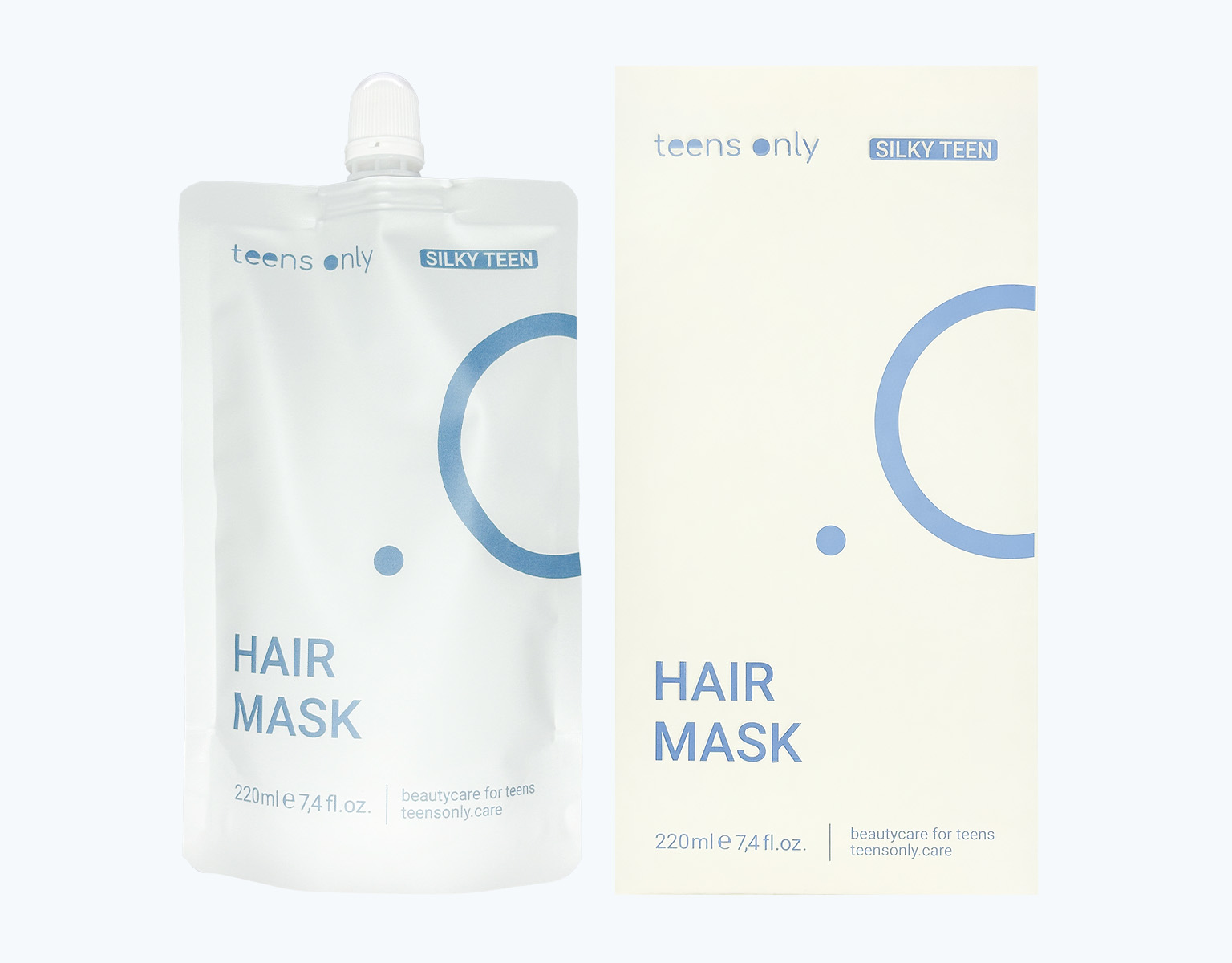 Маска для всіх типів волосся SILKY TEEN для підлітків