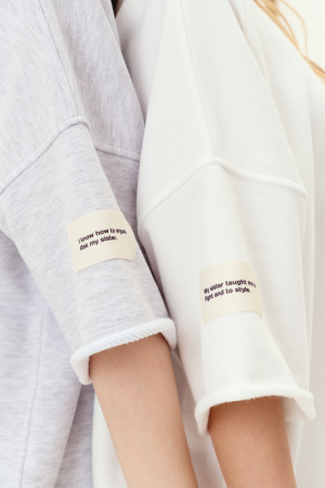 Футболка "My sister taught me to fight and to style"